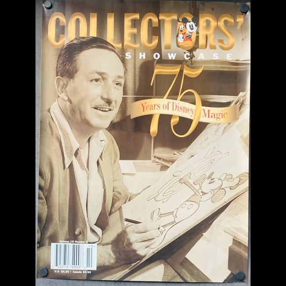 Collectors Showcase Art Walt Disney Poster 75 Years Of Disney Magic